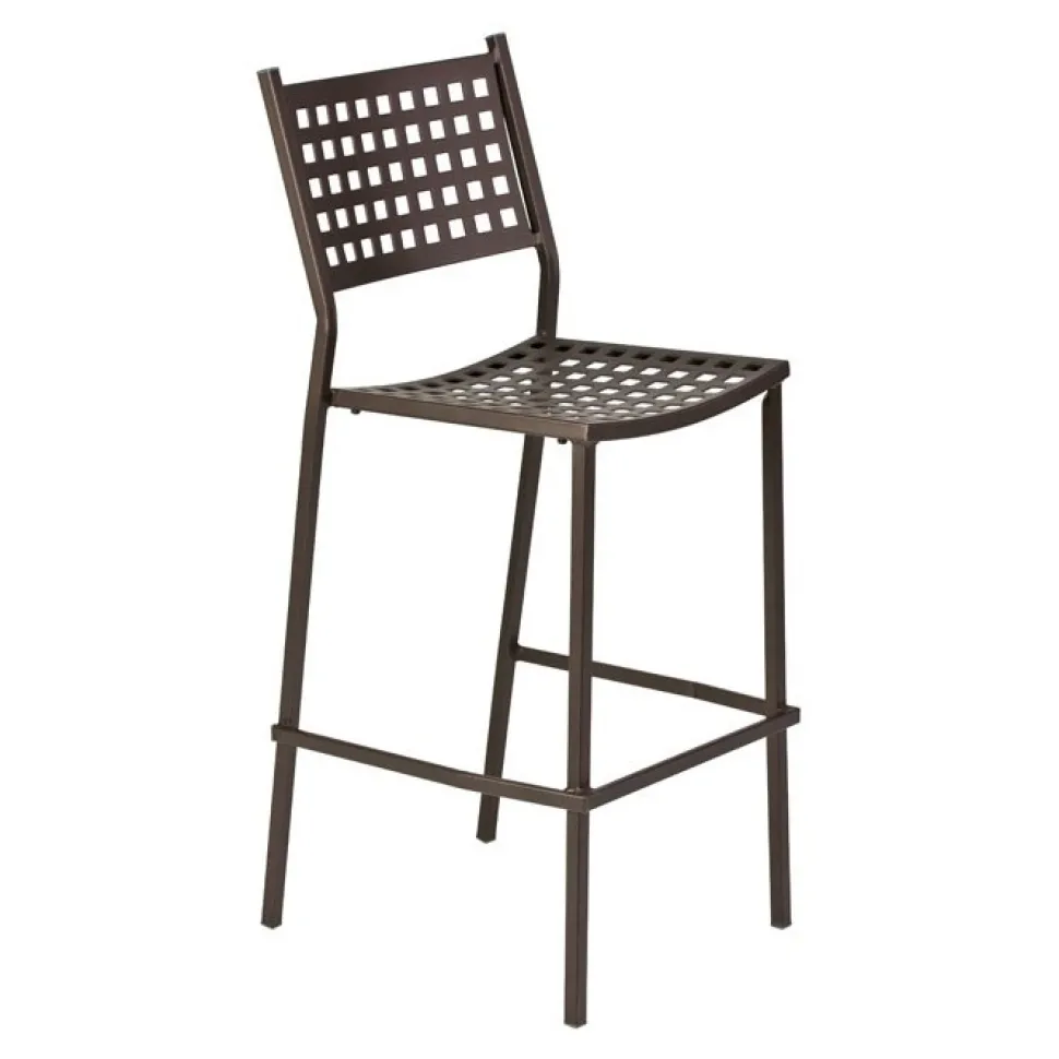 Alice Sg Sgabello In Acciaio Zincato