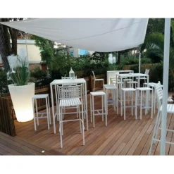 Alice Sg Sgabello In Acciaio Zincato