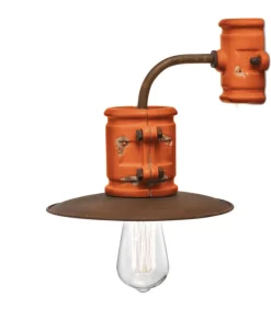 Applique Harlem Di Ferroluce, Realizzata Interamente In Italia, In Ceramica Con Finiture Anticate.