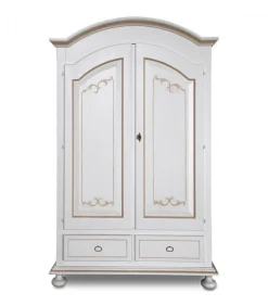 Armadio Battente 2 Ante Con 2 Cassetti Classico Italiano