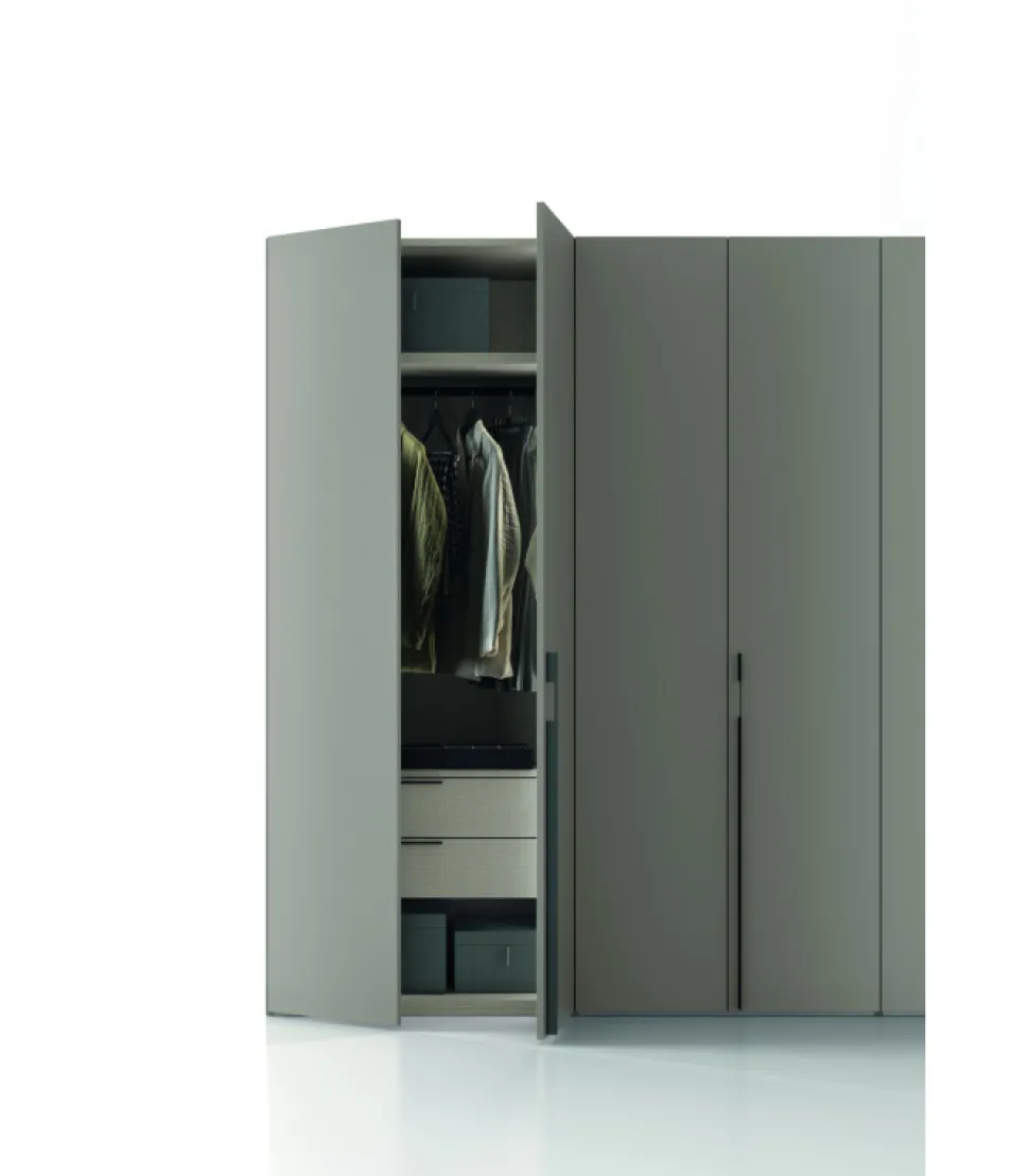 Armadio Battente Con Anta Liscia