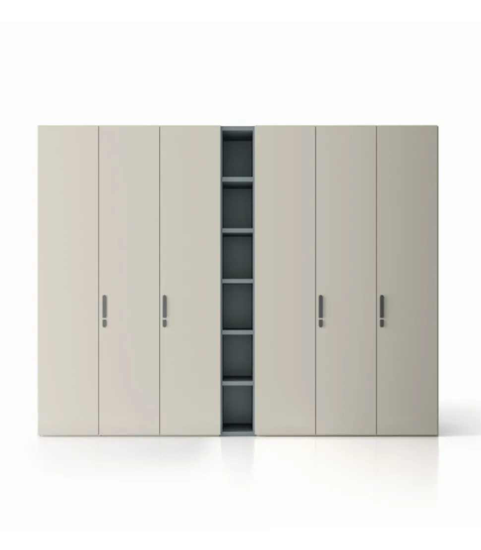 Armadio Battentecon Modulo Libreria