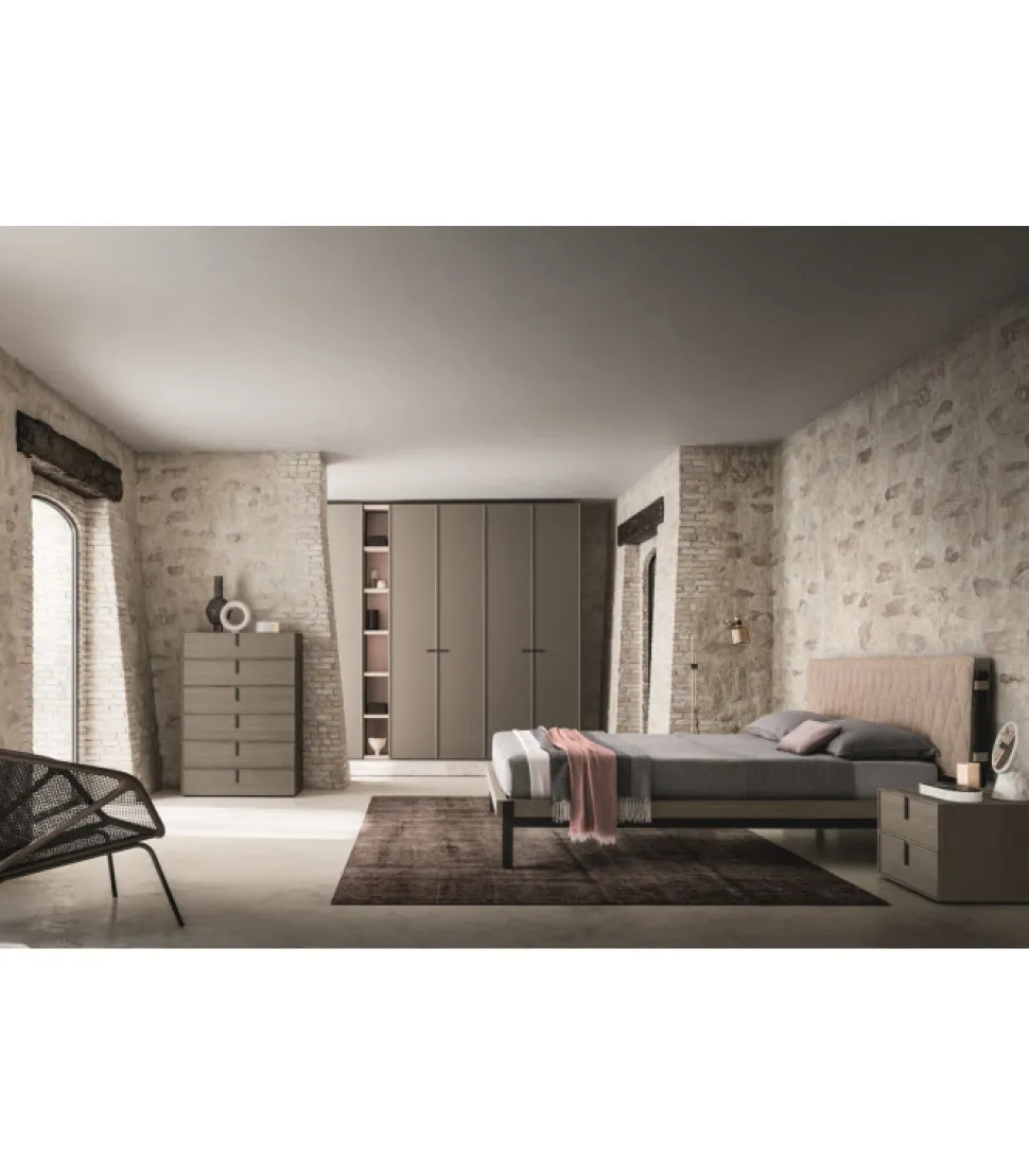 Armadio Con Anta Cornice E Libreria