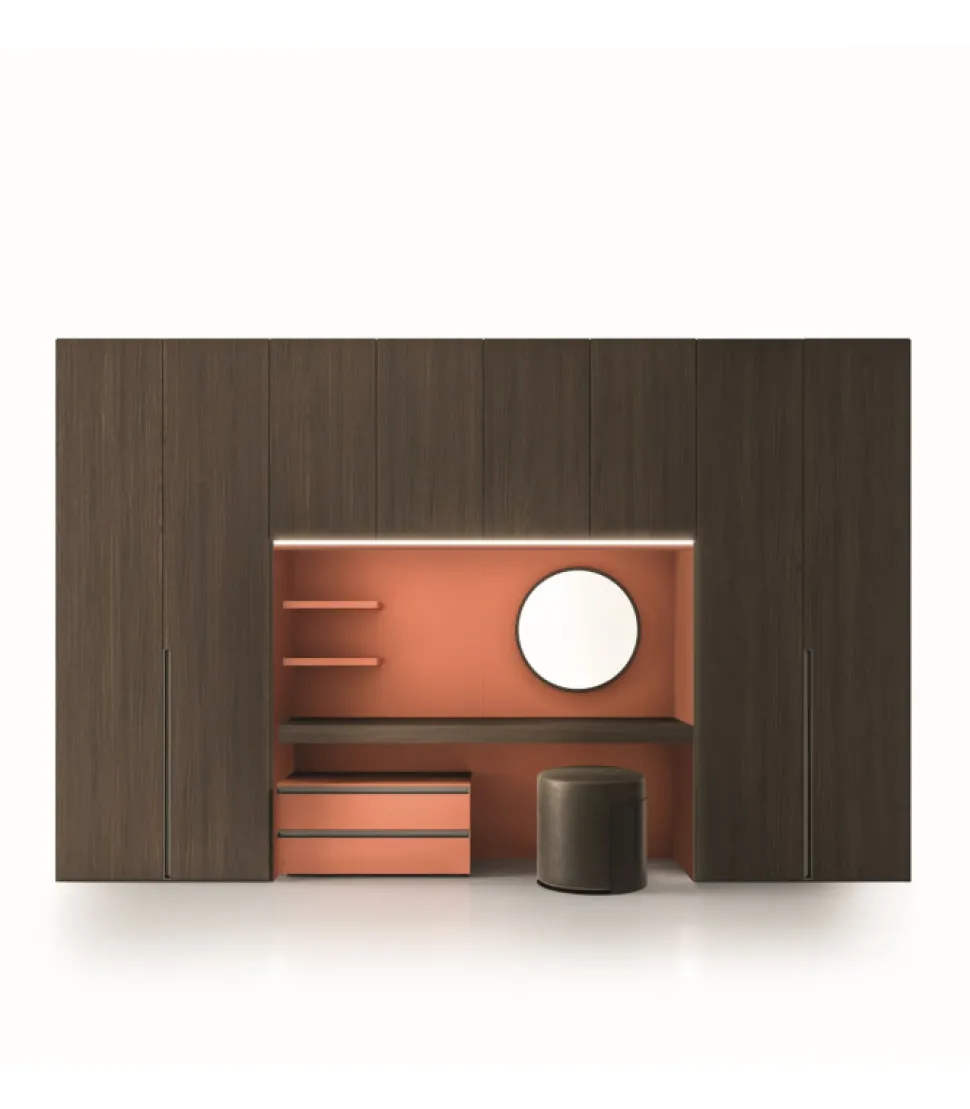 Armadio Di Design Lineare Con Ponte Personalizzabile