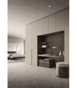 Armadio Di Design Lineare Con Ponte Personalizzabile