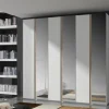 Armadio Gold 21 A 6 Ante Battenti Con Specchi.