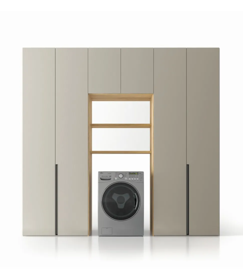 Armadio H.285 Con Ponte, Senza Schiena