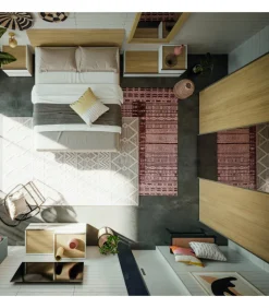 Armadio Scorrevole Configurabile In Diverse Larghezze