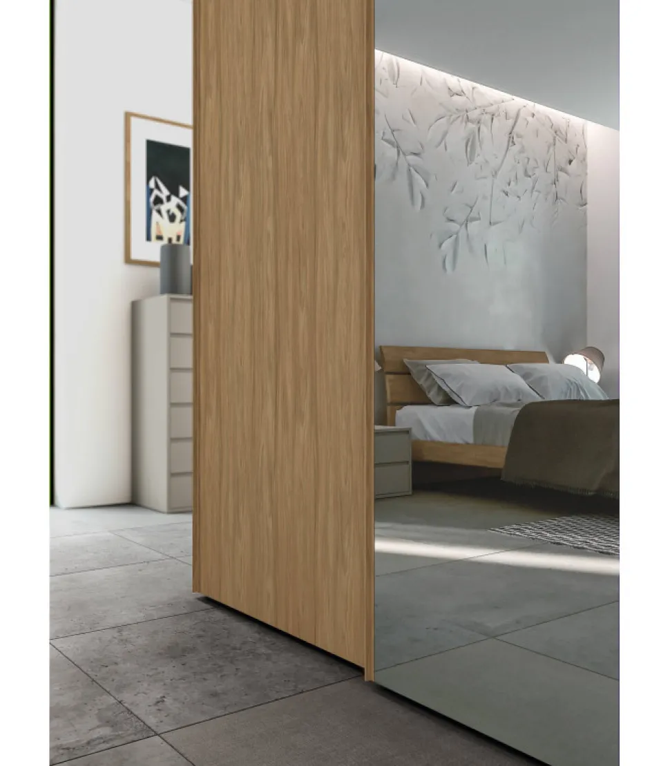 Armadio Snow Con Ante Specchio