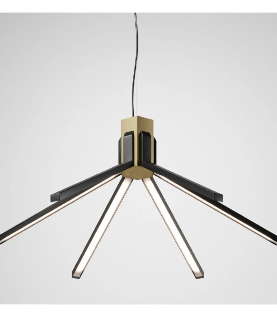 Aster, Sospensione A 6 Luci Extra Large