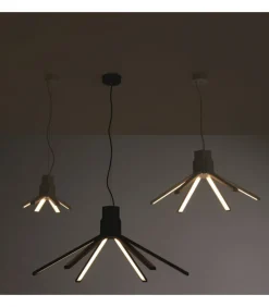 Aster, Sospensione A 6 Luci Piccola