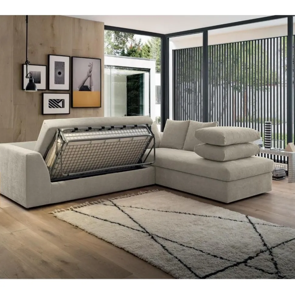 Aston, Divano Letto Con Penisola Ma Anche Lineare