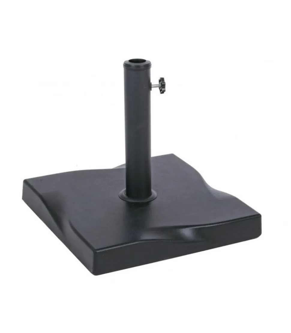 Base Zavorrata Per Ombrellone Salonicco Da Kg 25 Colore Nero