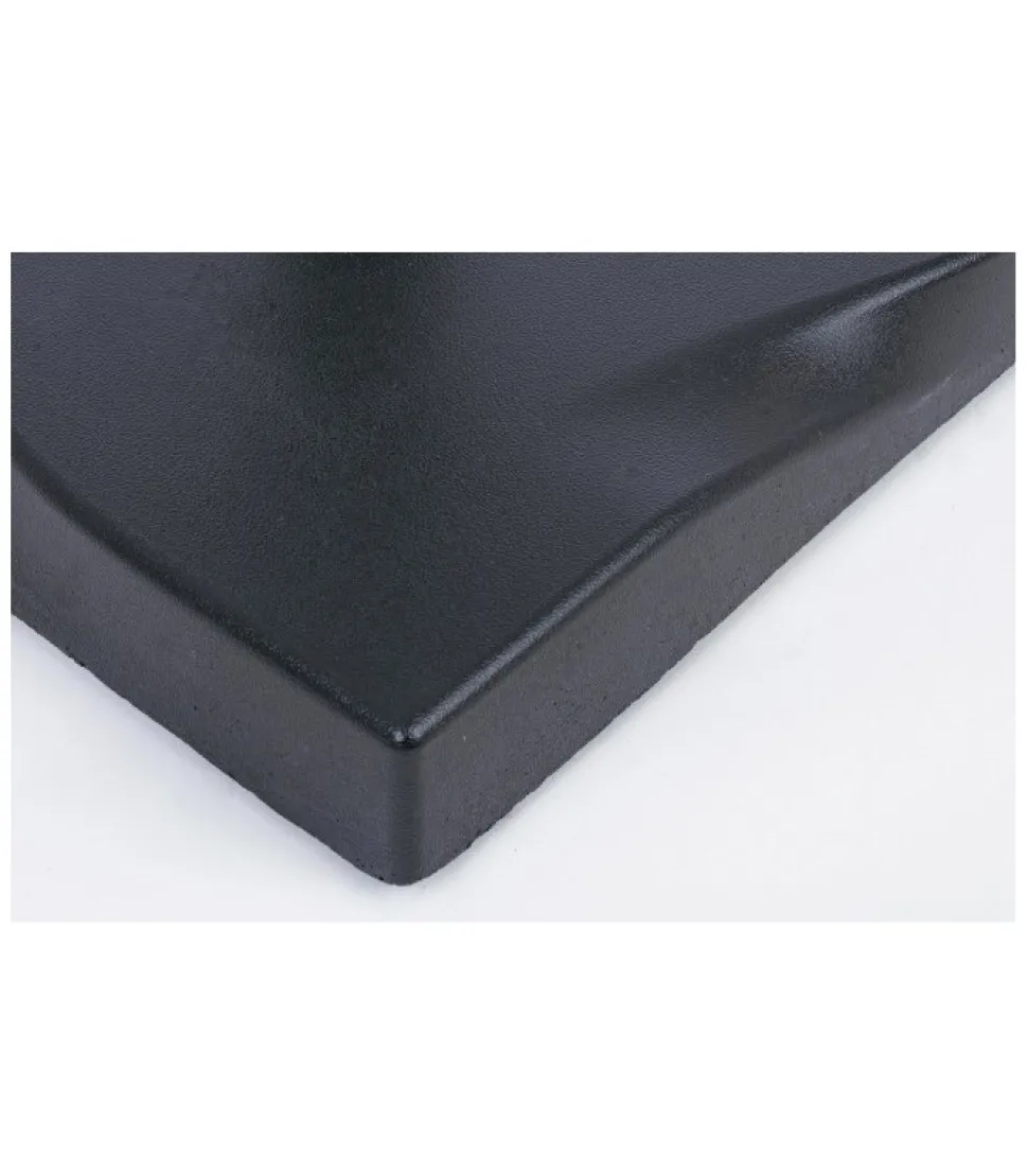 Base Zavorrata Per Ombrellone Salonicco Da Kg 25 Colore Nero