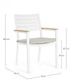 Belmar Sedia Con Braccioli