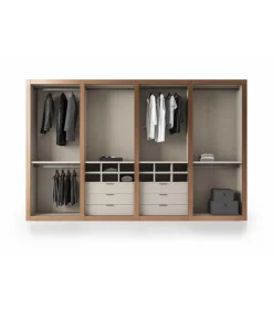 Cabina Armadio Con Cornice