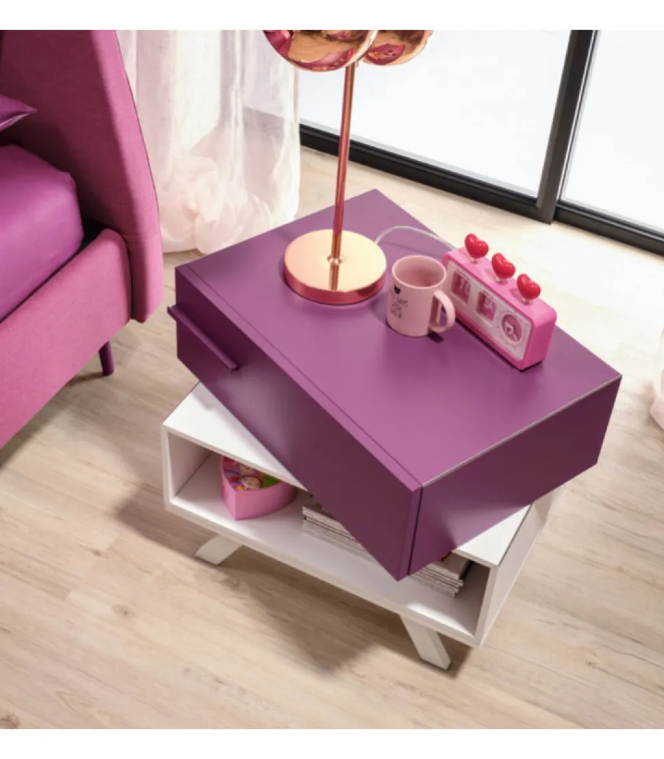 Camera Da Letto Componibile Yc312 Di Moretti Compact, Scegli Tu Gli Elementi E Il Loro Colore.