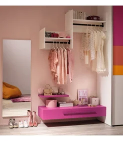 Camera Da Letto Componibile, Yc315 Di Moretti Compact, Realizzata Interamente In Italia.