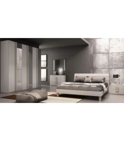 Camera Matrimoniale Completa Con Armadio Battente 6 Ante