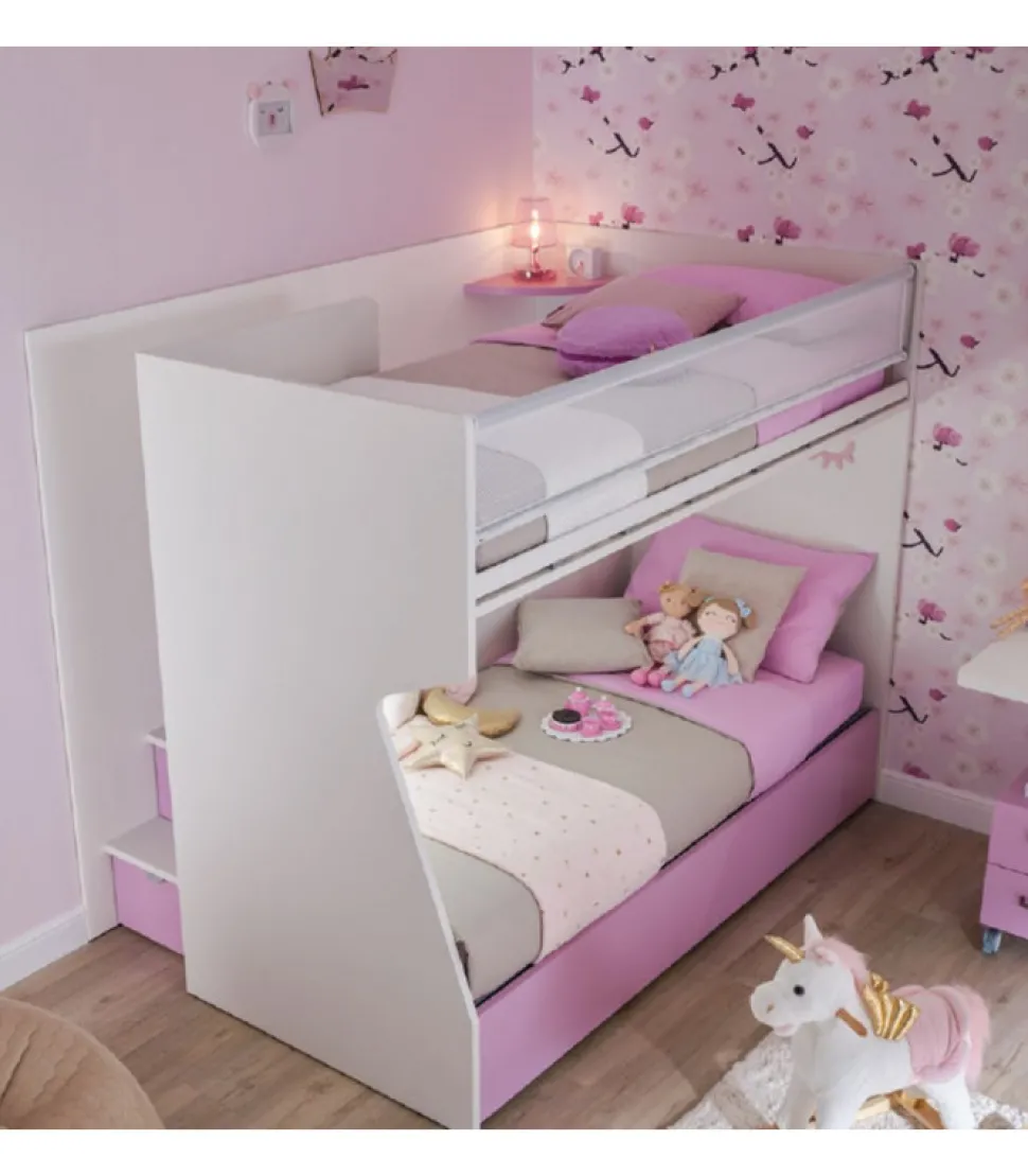 Cameretta Componibile Kc513: Il Tuo Spazio Bambini Ottimizzato Con Stile