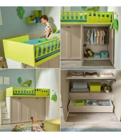 Cameretta Componibile Kc512: Spazio, Stile E Funzionalita Per La Tua Casa