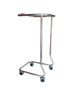 Carrello Porta Sedie In Acciaio Cromato