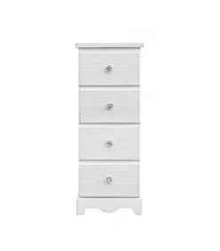 Cassettiera Blanc 4 Cassetti S