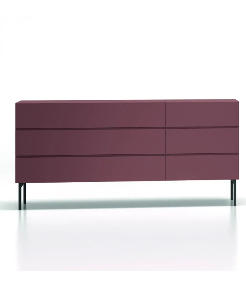 Cassettiera Linare Cobalto