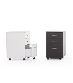 Cassettiera Nadir 3C Frassino Bianco