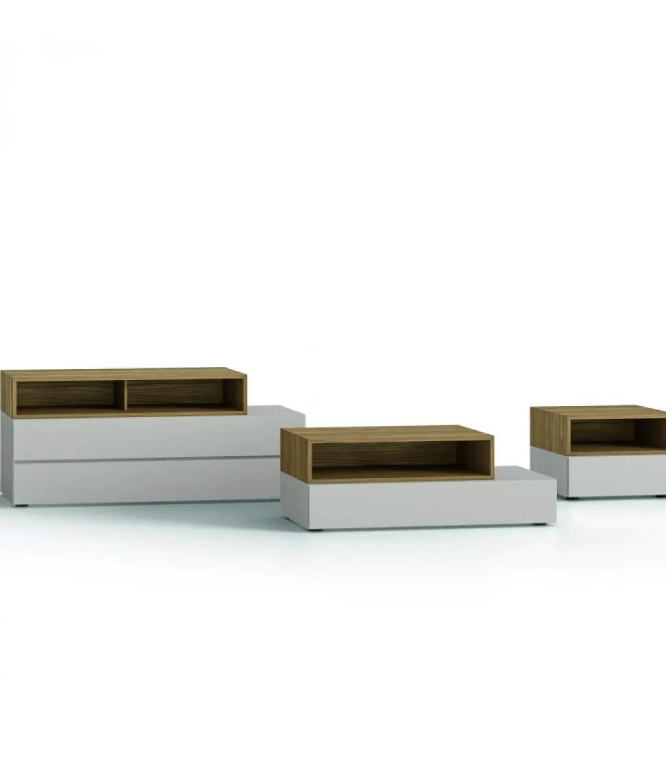 Cassettiere Cobalto Con Vano A Giorno