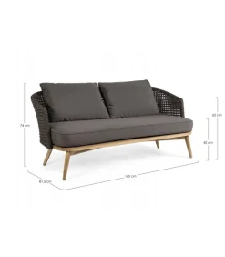 C-C Ninfa Divano 2-3 Posti