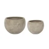 Cement Sfera Set 2 Vasi