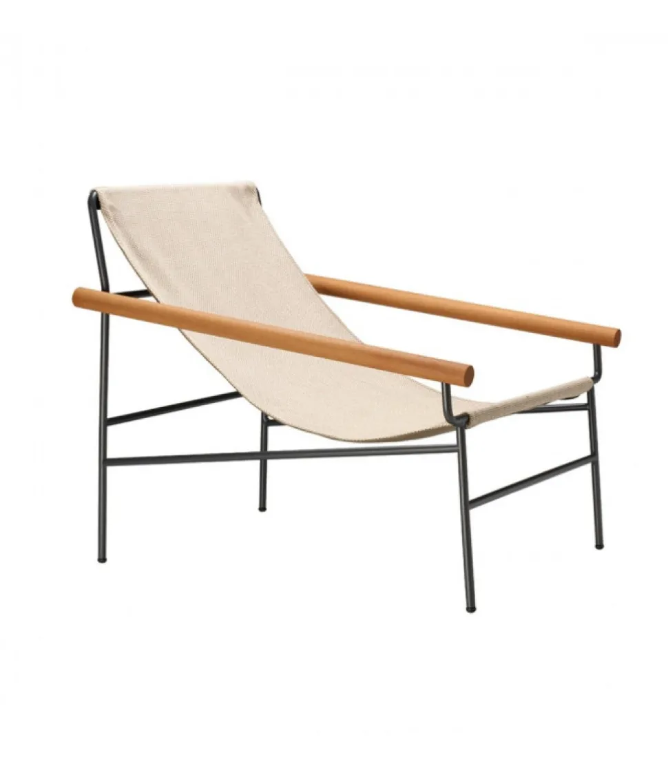 Chaise-Longue Dress Code Smart Di Scab, Realizzata Interamente In Italia, Pensata Per L'Uso Outdoor (Certificata Catas).