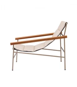 Chaise-Lounge Dress Code Glam Di Scab, Progettata E Realizzata In Italia Per L'Uso Outdoor, Certificata Catas.