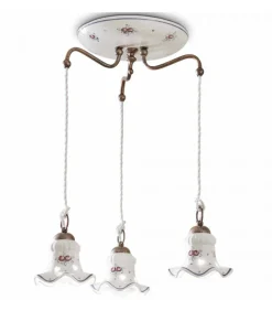 Chieti Sospensione, Con Fili Di Diversi Colori Sul Paraluce