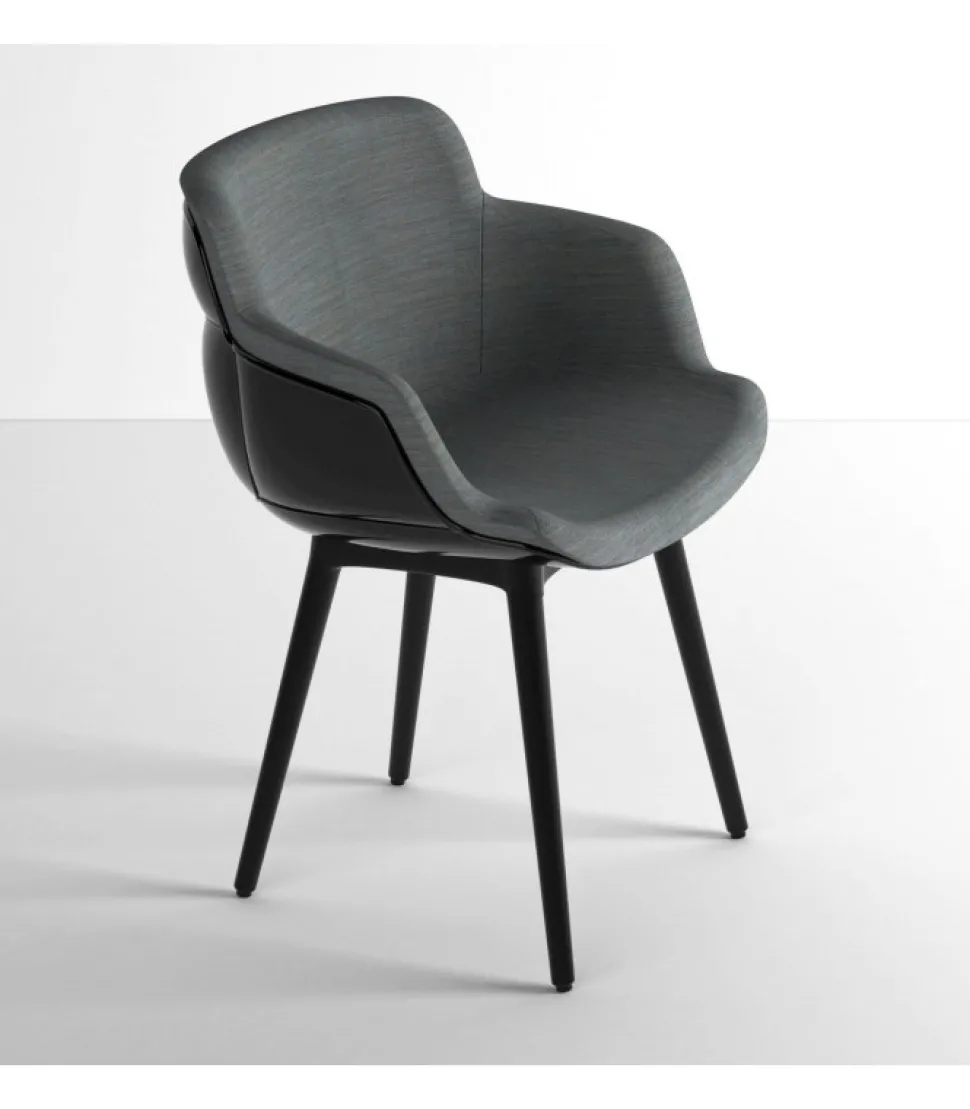 Choppy Sleek Bp Con Gambe In Metallo-Polimero.