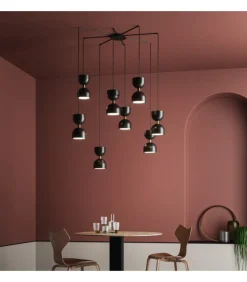 Clessidra, Lampadario A 16 Luci