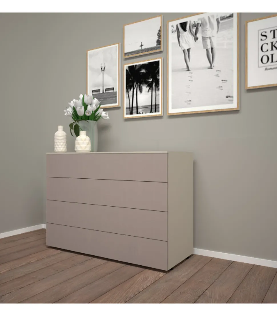 Como Sistema Diciotto A 4 Cassetti