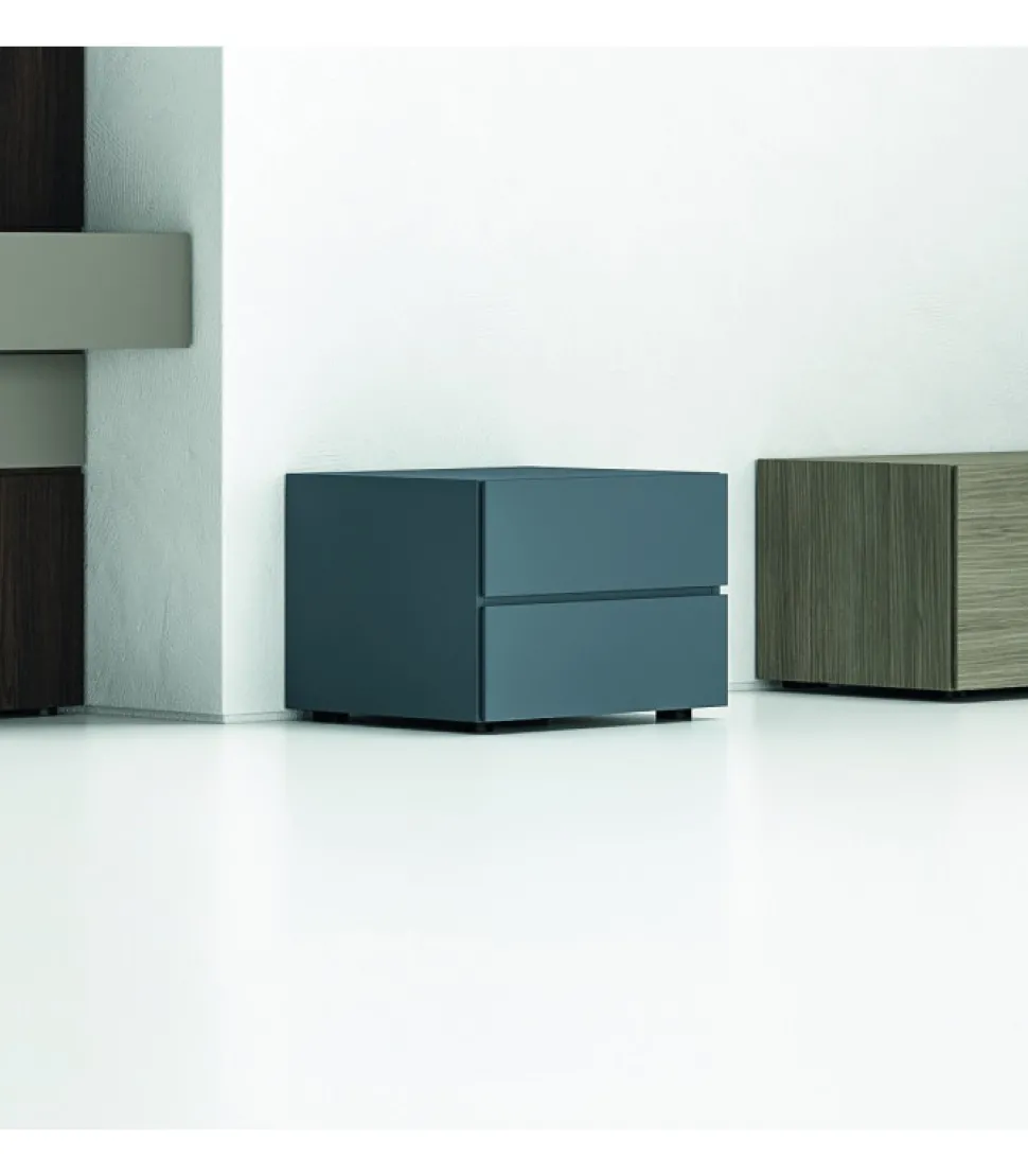 Comodino Lineare Cobalto