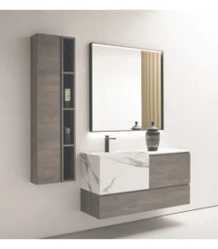 Composizione 11 Del Gruppo Di Bagni B-Go Di Compab, 100% Made In Italy.