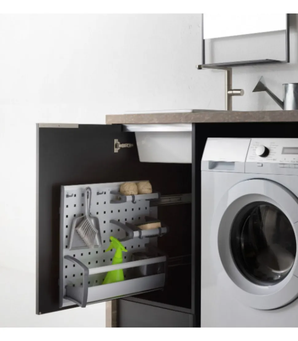 Composizione 13A Del Gruppo Di Lavanderie Lab60 Di Compab, Componibile E Personalizzabile Tramite Preventivo.