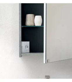 Composizione Bagno Bd019 Del Gruppo B201 Di Compab, 100% Made In Italy.