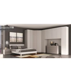 Composizione Barcellona 77B, 100% Made In Italy.