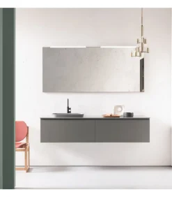 Composizione Bg005 Del Gruppo B-Go Dei Bagni Compab. 100% Made In Italy.