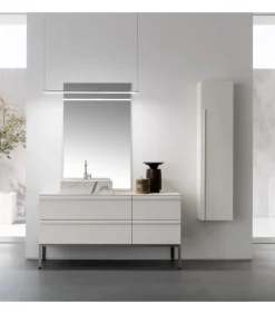 Composizione Per Il Bagno Bd001 Di Compab, Progettata E Realizzata In Italia.