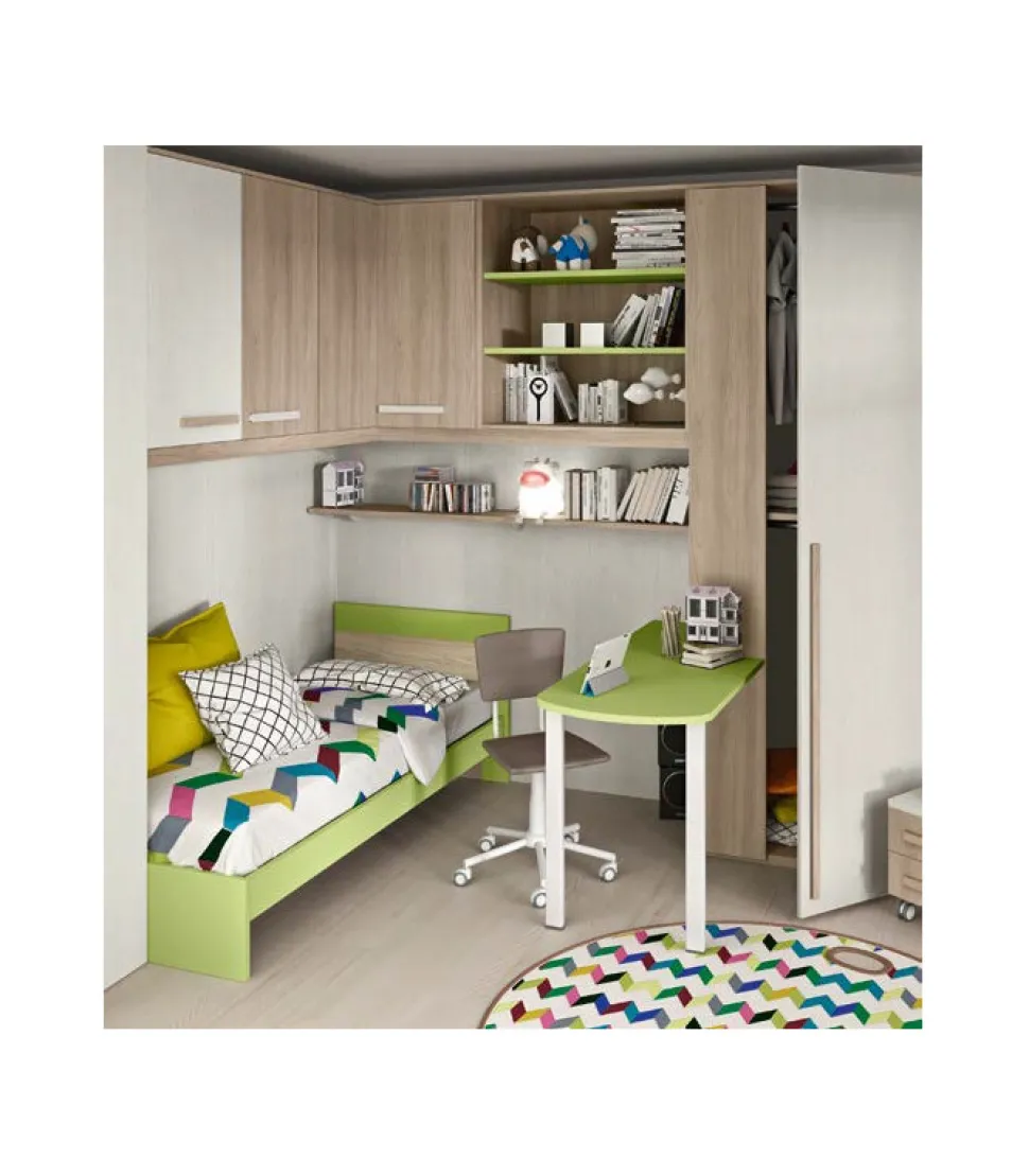 Composizione Pronta Per Cameretta Singola