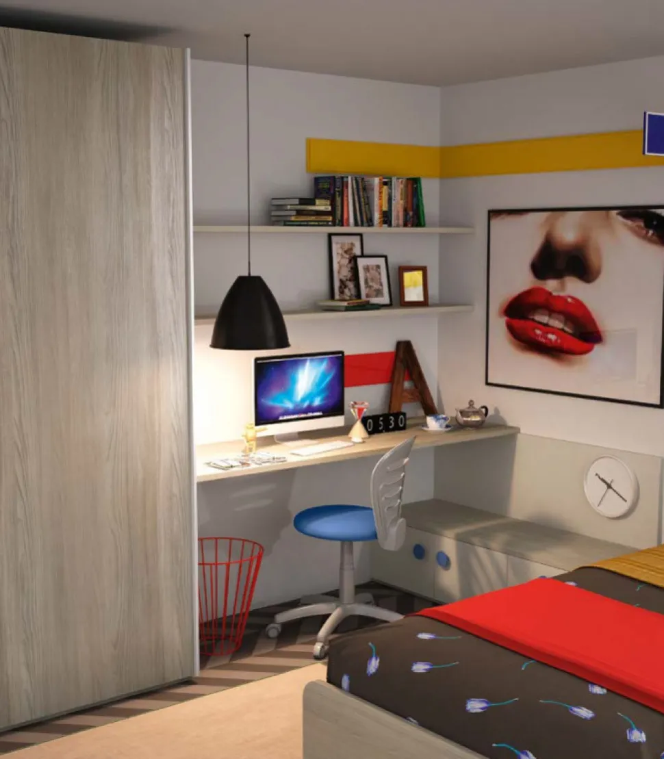 Composizione Pronta Per Cameretta Singola