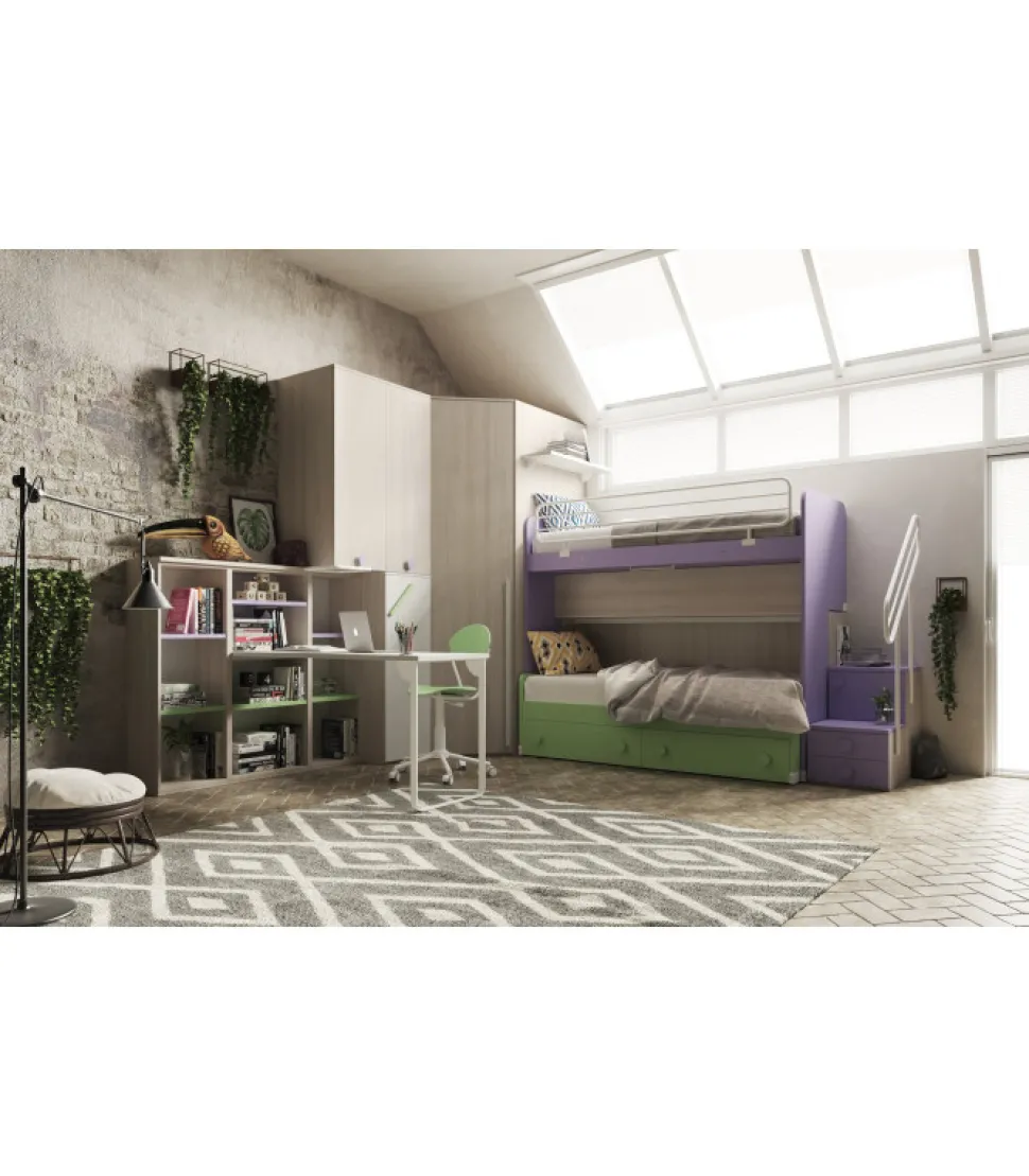 Composizione Pronta Per Cameretta Doppia