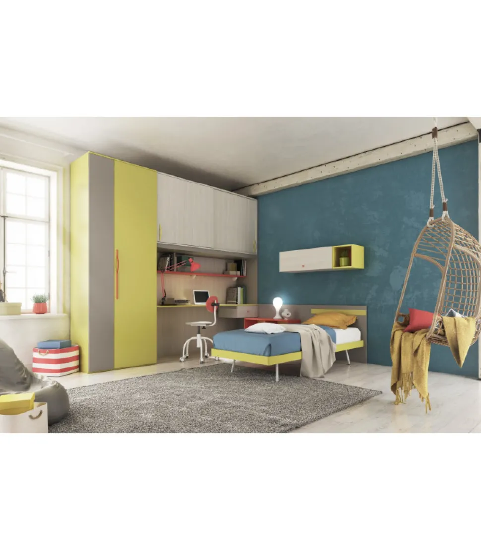 Composizione Pronta Per Cameretta Singola