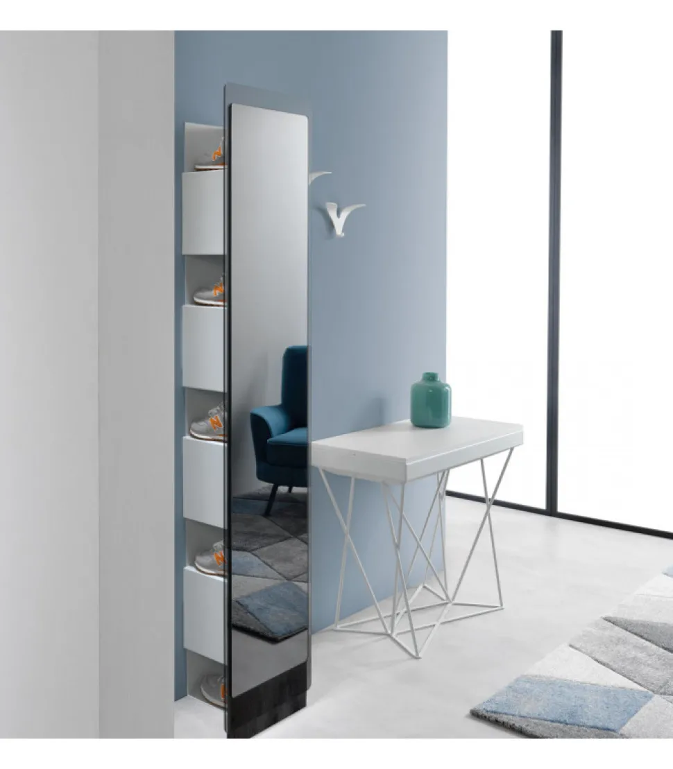 Composizione Specchiera Libreria